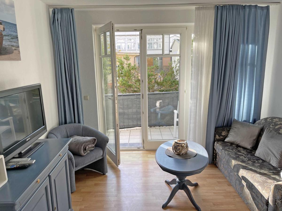 Appartementhaus "Jahreszeiten" In Binz - Fewo 6, Strandnah Eksteriør bilde