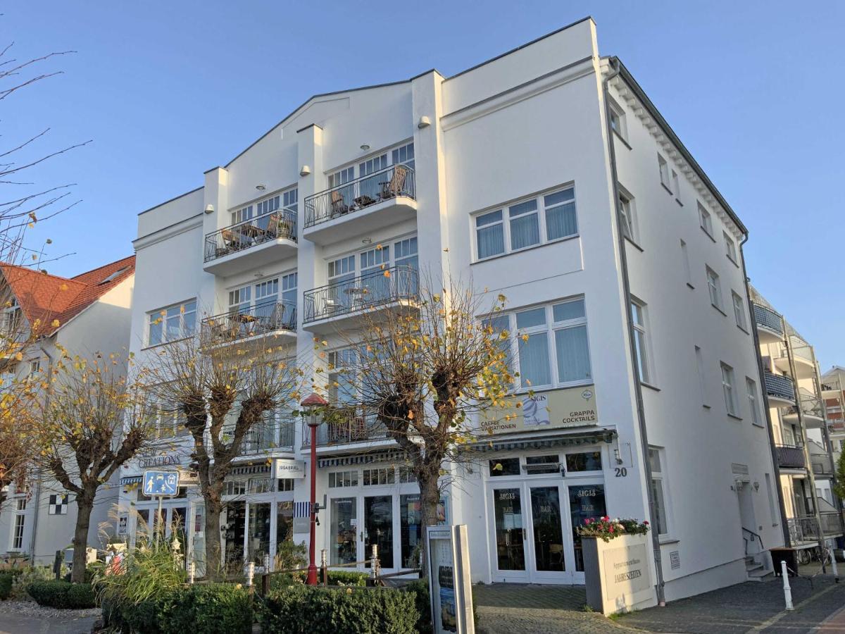 Appartementhaus "Jahreszeiten" In Binz - Fewo 6, Strandnah Eksteriør bilde
